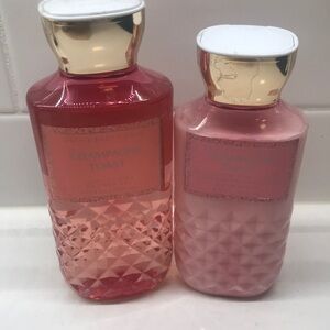NWT!BBW Champagne Toast Shower Gel & Body Lotion Set